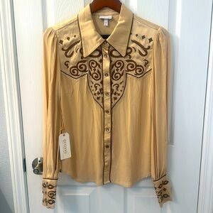 NWT Beautiful Shyanne Western Blouse 🔥